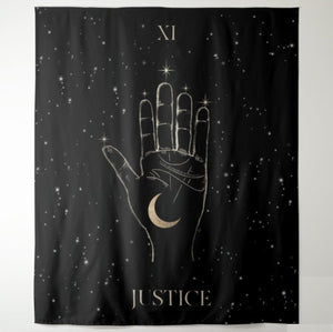 Justice Tarot Tapestry - Terra Soleil