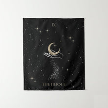 Load image into Gallery viewer, The Hermit Tarot Tapestry - Terra Soleil