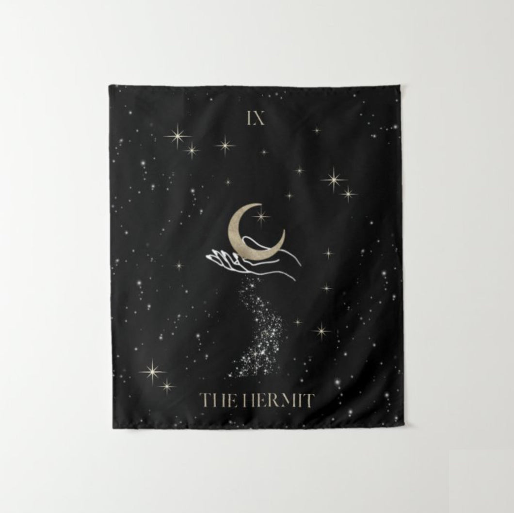 The Hermit Tarot Tapestry - Terra Soleil
