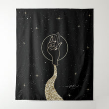Load image into Gallery viewer, The Moonlit Path Tapestry - Terra Soleil
