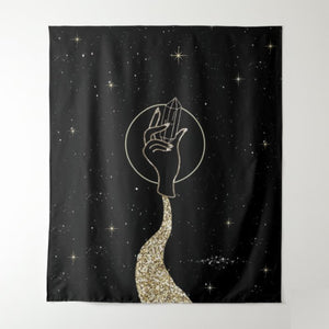 The Moonlit Path Tapestry - Terra Soleil