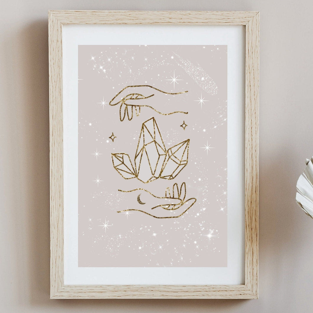 Quartz Art Print