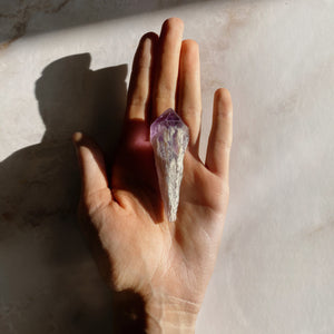 Raw Amethyst Crystal Point - Terra Soleil
