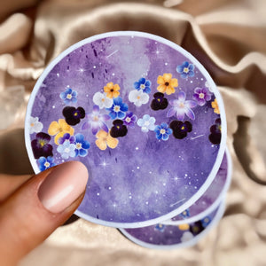 Persephone Moon Vinyl Sticker - Terra Soleil