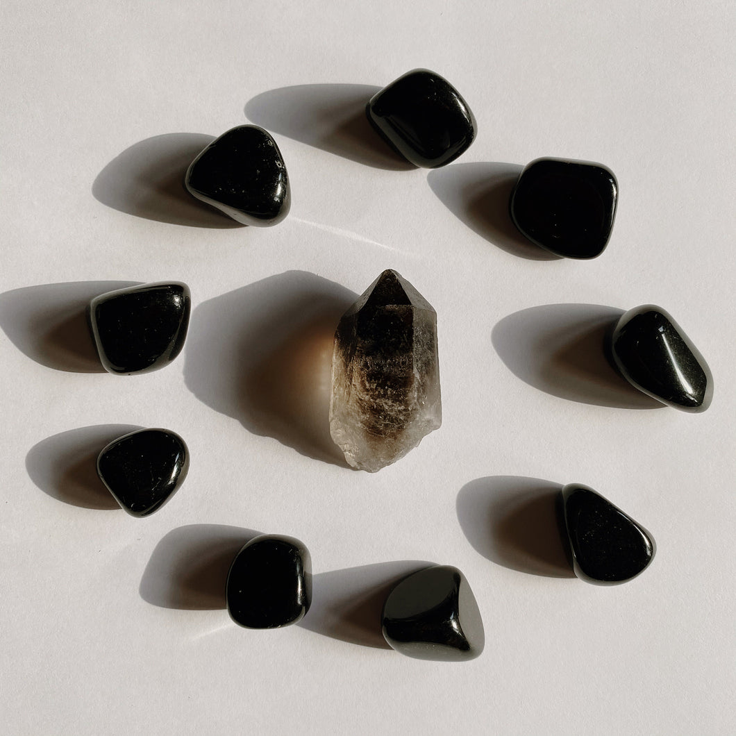 Obsidian Tumbled Stone