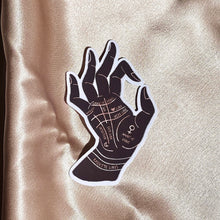 Load image into Gallery viewer, Palmistry Hand Vinyl Sticker - Terra Soleil