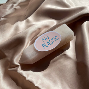 No Plastic Vinyl Sticker - Terra Soleil
