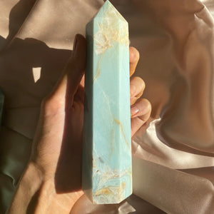 Caribbean Calcite Crystal Tower - Terra Soleil