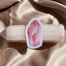 Load image into Gallery viewer, Rose Quartz Vinyl Sticker