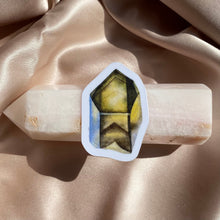 Load image into Gallery viewer, Green Fluorite Vinyl Sticker