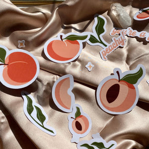 Peachy Vinyl Sticker Set