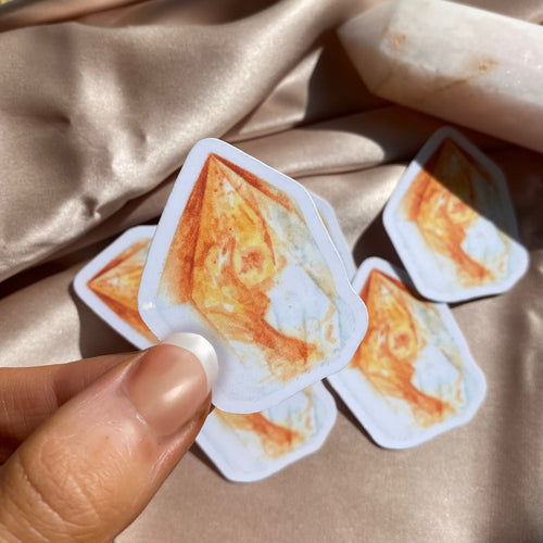 Citrine Vinyl Sticker - Terra Soleil