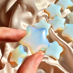 Opalite Star Palm Stone