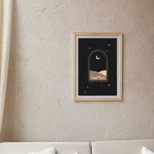 Load image into Gallery viewer, The Saharan Moon Art Print