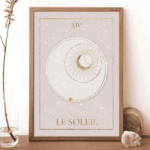 Le Soleil Tarot Art Print