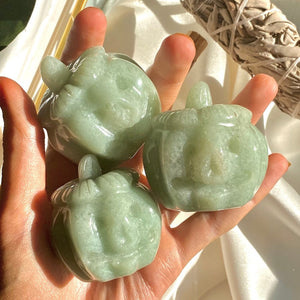 Aventurine Pumpkin Crystal