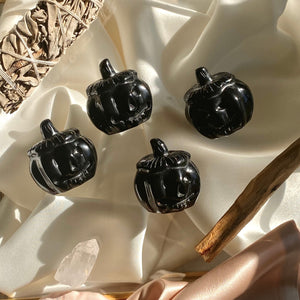 Obsidian Pumpkin Crystal