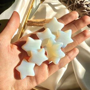 Opalite Star Palm Stone