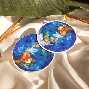 Earth Vinyl Sticker - Terra Soleil