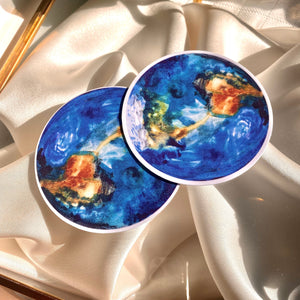 Earth Vinyl Sticker - Terra Soleil