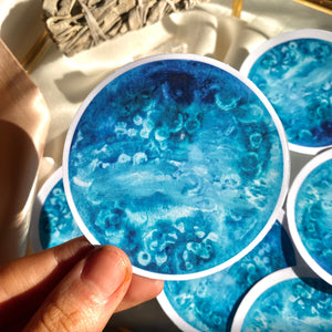 Uranus Vinyl Sticker - Terra Soleil