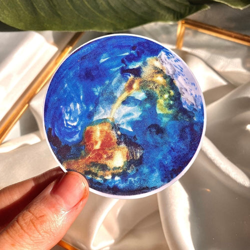 Earth Vinyl Sticker - Terra Soleil