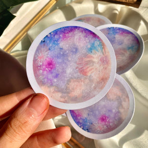 Cancer Moon Vinyl Sticker - Terra Soleil