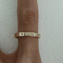 Load image into Gallery viewer, The Moon and Stars Stacking Ring - Terra Soleil