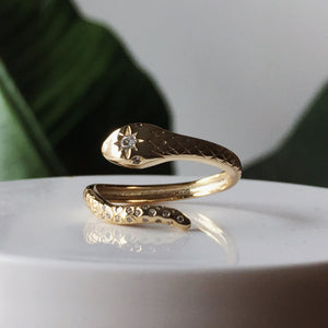 The Ivy Serpent Ring - Terra Soleil