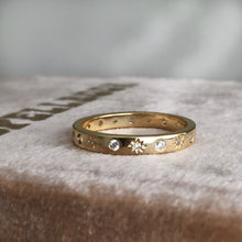 Load image into Gallery viewer, The Moon and Stars Stacking Ring - Terra Soleil