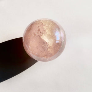 Angel Aura Rose Quartz Sphere - Terra Soleil