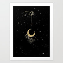 Load image into Gallery viewer, Lantern in the Moonlight Art Print - Terra Soleil
