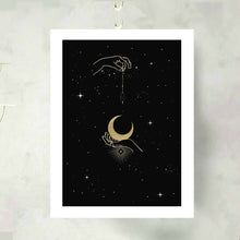 Load image into Gallery viewer, Lantern in the Moonlight Art Print - Terra Soleil