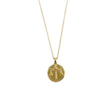 Load image into Gallery viewer, Zodiac Coin Necklace