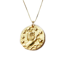 Load image into Gallery viewer, Lion&#39;s Mane Coin Necklace - Terra Soleil