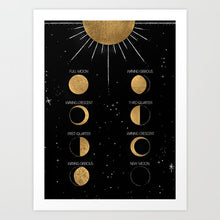 Load image into Gallery viewer, Moon Phase Calendar - Terra Soleil