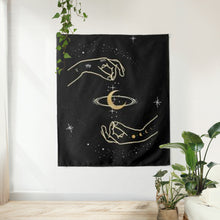 Load image into Gallery viewer, Celestial Hands Tapestry - Terra Soleil