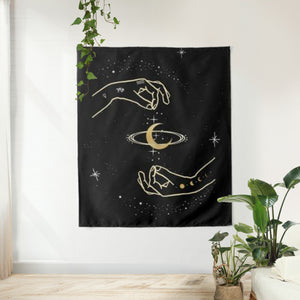 Celestial Hands Tapestry - Terra Soleil