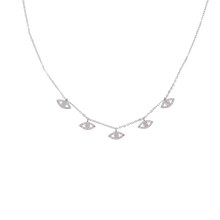 Load image into Gallery viewer, Evil Eye Charm Necklace - Terra Soleil