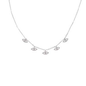 Evil Eye Charm Necklace - Terra Soleil