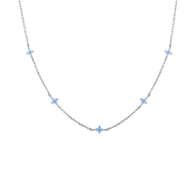 Load image into Gallery viewer, The Periwinkle Peony Necklace