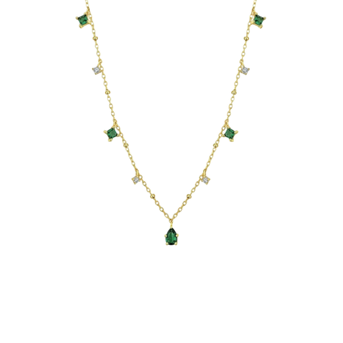 The Sea Green Gem Necklace