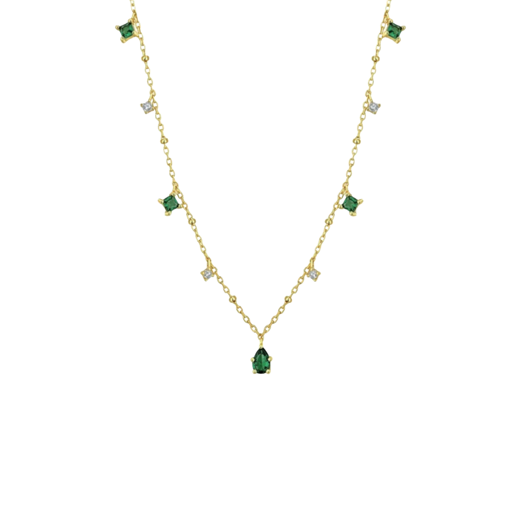 The Sea Green Gem Necklace