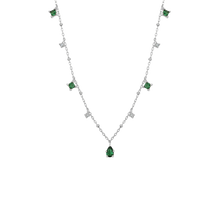 Load image into Gallery viewer, The Sea Green Gem Necklace