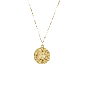 Simple Sun Necklace