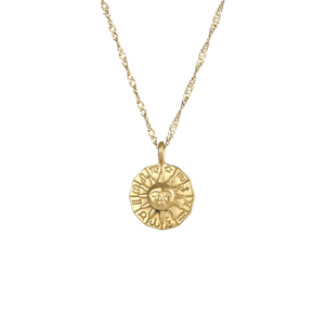 Simple Sun Necklace