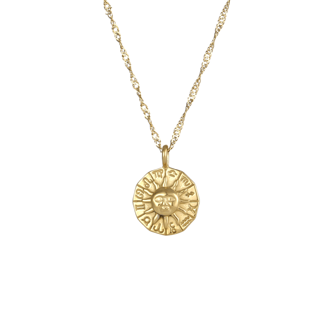 Simple Sun Necklace