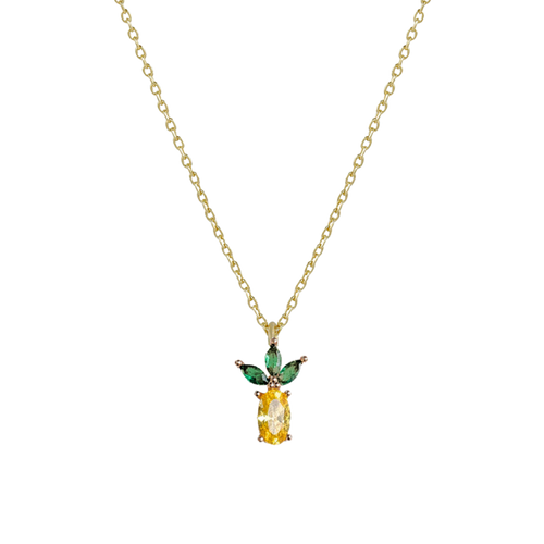 Pineapple Charm Necklace