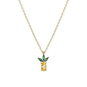 Pineapple Charm Necklace