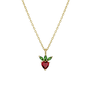 Apple Charm Necklace
